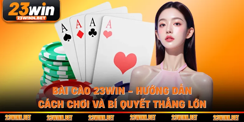 Bài Cào 23WIN - Hướng Dẫn Cách Chơi Và Bí Quyết Thắng Lớn