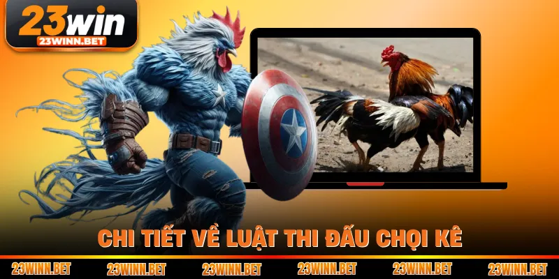 Chi tiết về luật thi đấu chọi kê