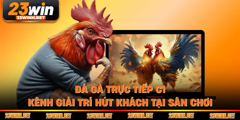 Đá Gà Trực Tiếp C1 - Kênh Giải Trí Hút Khách Tại Sân Chơi